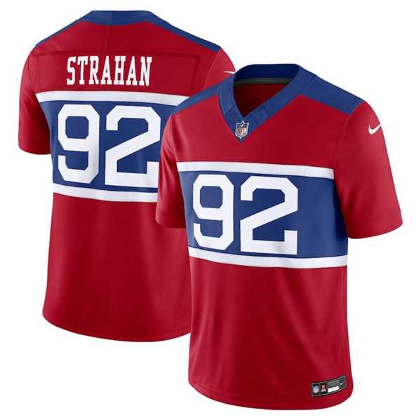 Men & Women & Youth New York Giants #92 Michael Strahan Century Red Alternate Vapor F.U.S.E. Limited Football Stitched Jersey,We sell and wholesale Men & Women & Youth New York Giants #92 Michael Strahan Century Red Alternate Vapor F.U.S.E. Limited Football Stitched Jersey on line form chian!